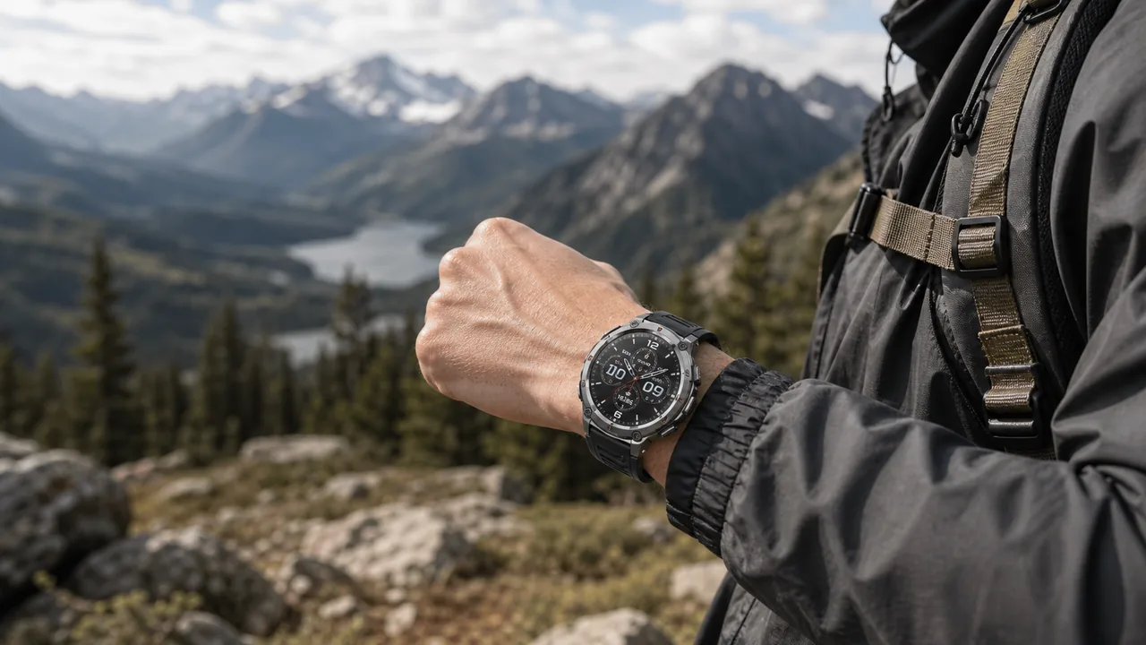 MingDaln Military 55mm smartwatch for men